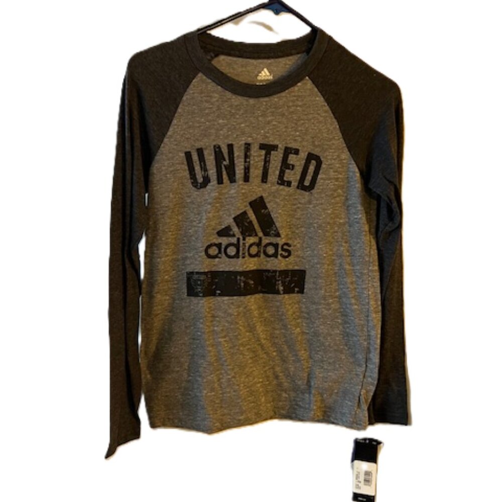 Light and dark grey Adidas shirt